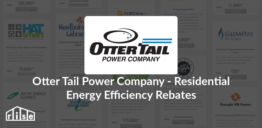 Otter Tail Power Company Residential Energy Efficiency Rebates